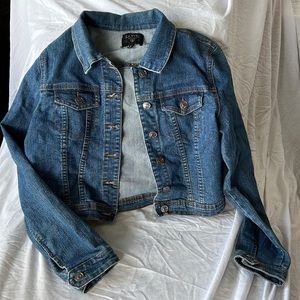 Love Culture cropped denim jacket Large